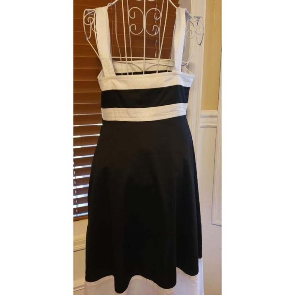 NWT Calvin Klein dress sz Medium Black And White - Picture 3 of 6